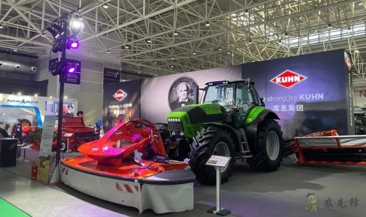 庫恩&mdash;&mdash;三聯式割草壓扁機首次亮相國際農機展