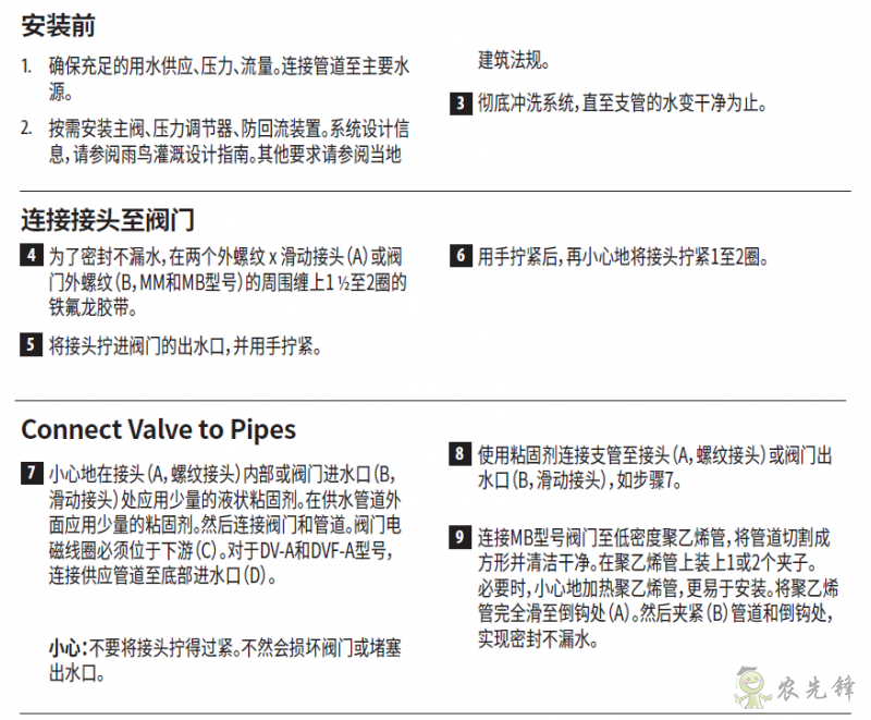 雨鳥(niǎo)DVDVF安裝指南